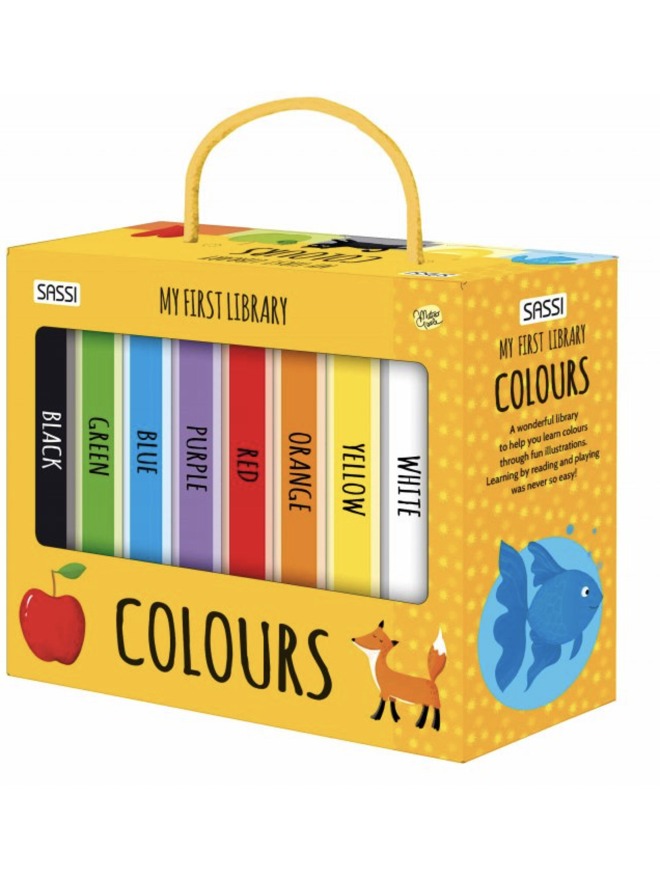 مجموعة كتب ماي فيرست ليبراري من ساسي - الألوان